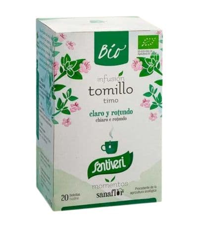 Tomillo Infusion Bio Vegan 20inf Santiveri