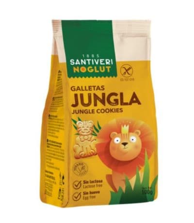 Galletas Jungla Noglut SinGluten 100g Santiveri