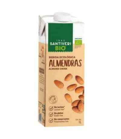 Bebida Vegetal de Almendra Vegan Bio 6x1L Santiveri