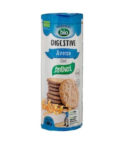 Galletas Digestive Avena Bio 190g Santiveri