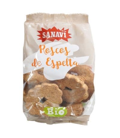 Roscos de Espelta Bio Vegan 150g Sanavi