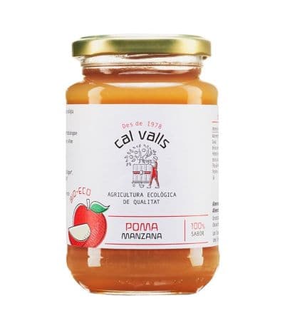 Crema de Manzana estilo mermelada SinGluten Eco Vegan 375g Cal Valls