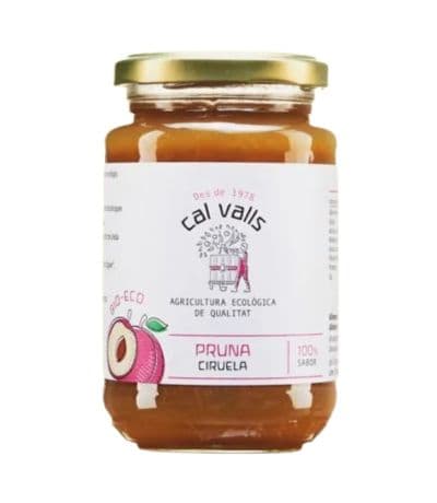 Crema Ciruela estilo mermelada SinGluten Eco Vegan 375g Cal Valls