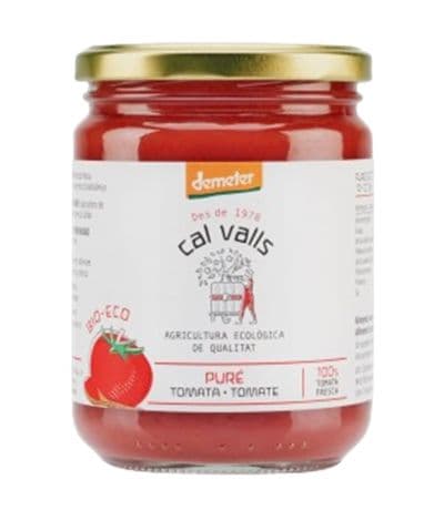 Pure de Tomate SinGluten Eco Vegan 400g Cal Valls