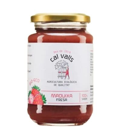 Crema de Fresa estilo mermelada Eco Vegan 375g Cal Valls