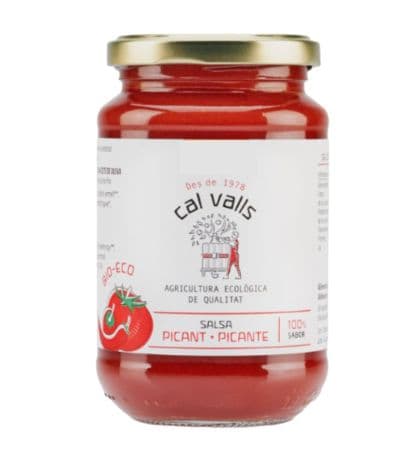 Salsa de Tomate Picante Eco 350g Cal Valls