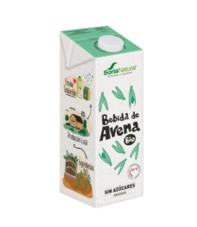 Bebida Vegetal de Avena Vegan Bio 6x1L Soria Natural