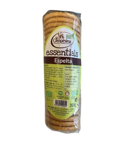 Galletas Espelta Essentials Eco 200g La Campesina