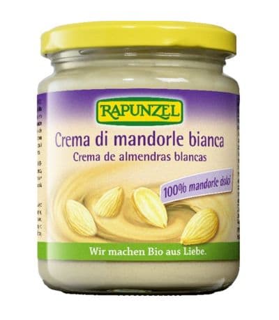 Crema de Almendras Blanca Bio Vegan 250g Rapunzel
