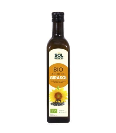 Aceite de Girasol Bio Vegan 500ml Solnatural