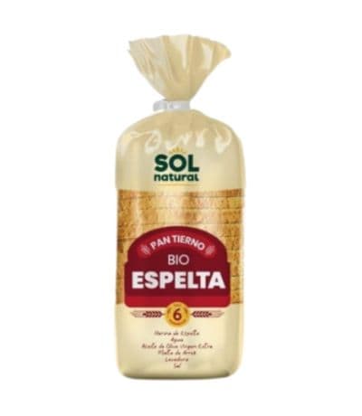 Pan Molde Espelta con Aceite Oliva Bio Vegan 400g Solnatural