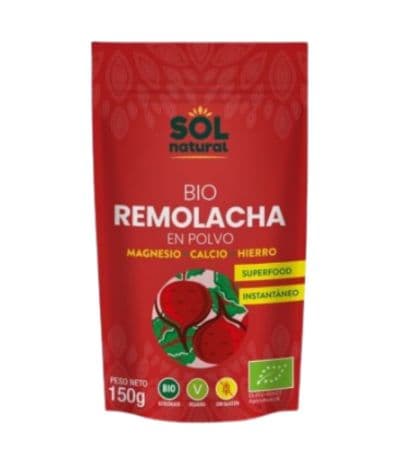 Remolacha Roja en Polvo Bio Vegan 150g Solnatural
