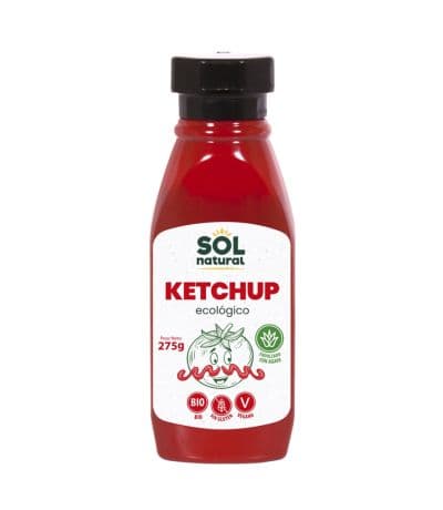 Ketchup SinGluten Bio Vegan 275g Solnatural