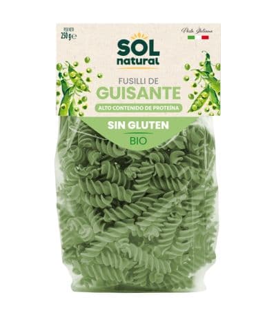Bio Fusilli de Guistantes Bio Vegan 250g Solnatural