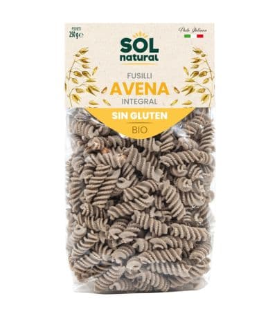 Bio Fusilli de Avena Bio Vegan 250g Solnatural