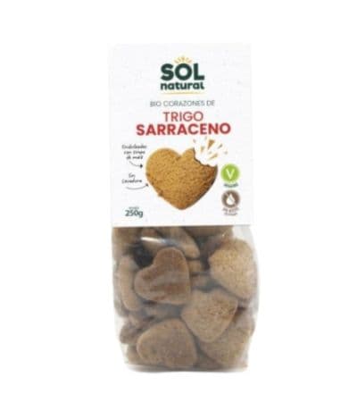 Galletas Trigo Sarraceno Bio Vegan 9x250g Solnatural