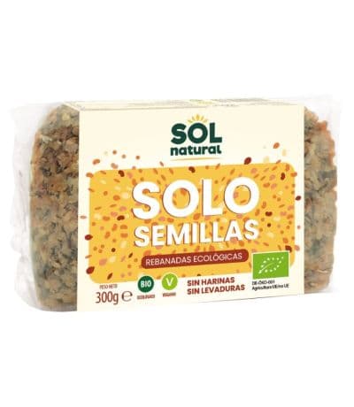 Pan Solo Semillas Bio Vegano 300g Solnatural