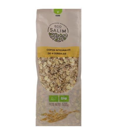 Copos 4 Cereales Bio Vegan 500g Eco-Salim
