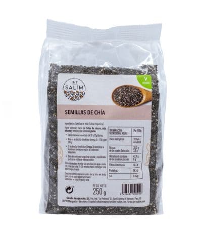 Chia Semillas Bolsa Vegan 250g Int-Salim
