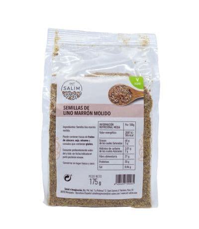 Linaza Semilla Marron Molida Vegan 175g Int-Salim