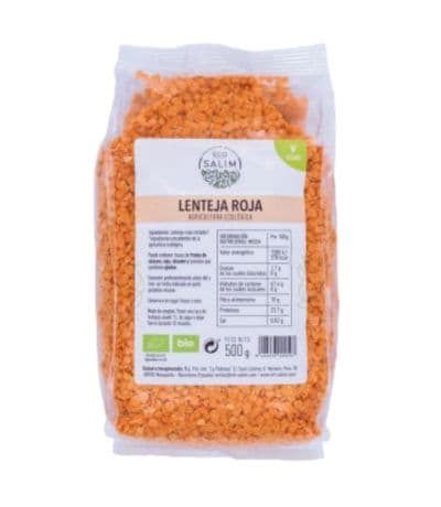 Lentejas Rojas Bio Vegan 500g Eco-Salim