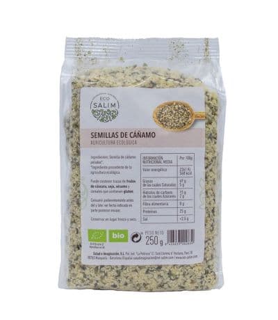 Semillas de Cañamo Bio Vegan 250g Eco-Salim