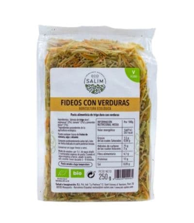 Fideos con Verduras 250g Eco-Salim