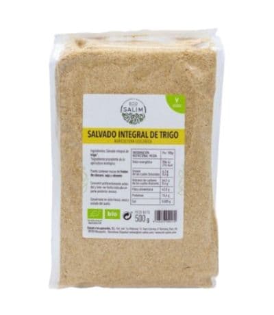 Salvado Integral De Trigo 500g Eco-Salim