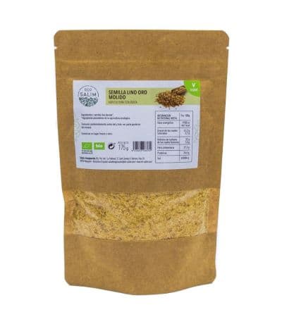 Semilla Lino Oro Molido Bio 175g Eco-Salim