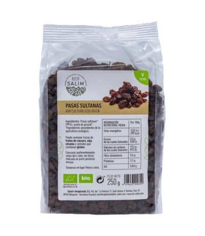 Pasas Sultanas Bio 250g Eco-Salim