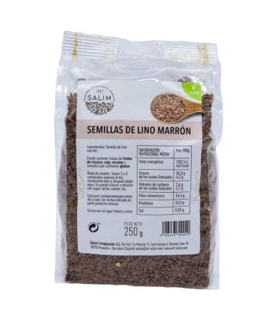 Semilla Lino Marron 250g Int-Salim