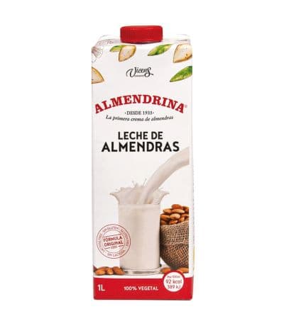 Leche de Almendra SinGluten Vegan 6x1L Almendrina
