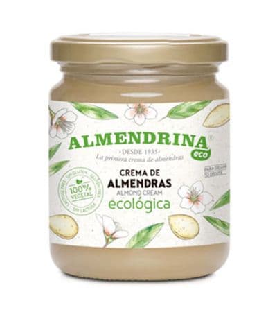 Crema de Almendras SinGluten Bio Vegan 300g Almendrina