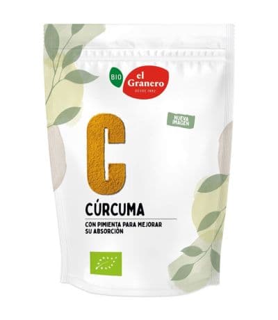 Curcuma y Pimienta Bio Vegan 200g El Granero Integral