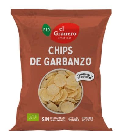 Chips de Garbanzos Bio 80g El Granero Integral