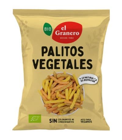 Palitos Vegetales Bio 70g El Granero Integral