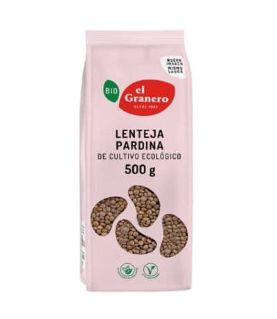 Lentejas Pardinas Bio 500g El Granero Integral