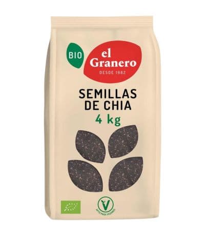 Semillas de Chia Bio 4kg El Granero Integral