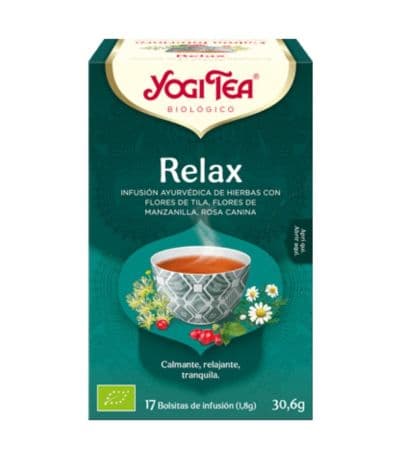 Infusion Relax SinGluten Bio Vegan 17inf Yogi Tea