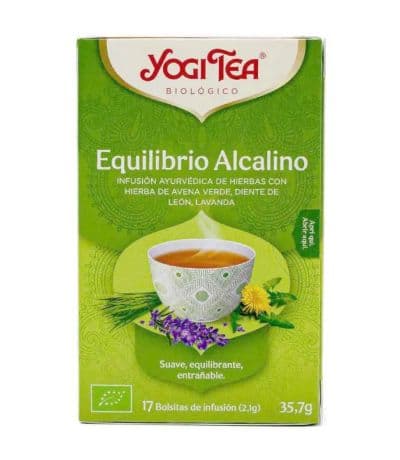 Te Equilibrio Alcalino Bio Vegan 17inf Yogi Tea