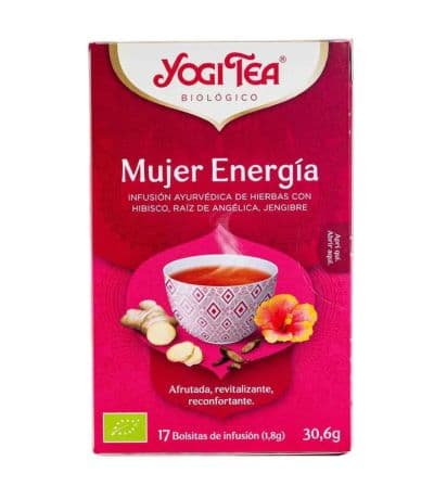 Mujer Energia Infusion 17 bolsitas Yogi Tea