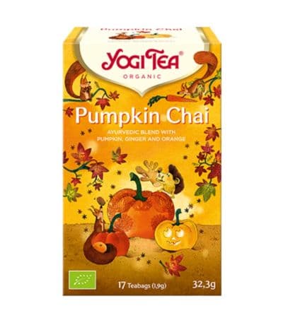 Pumpkin Chai Infusion Eco 17inf Yogi Tea