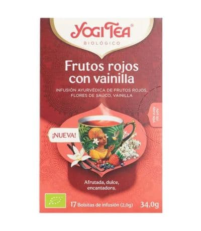 Frutos Rojos Vainilla Infusion Eco 17inf Yogi Tea
