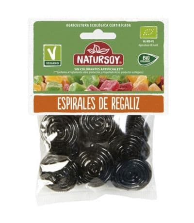Espirales de Regaliz Bio Vegan 75g Natursoy