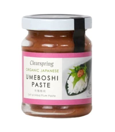 Umeboshi Pasta de de Ciruela Vegan Bio 150g Clearspring