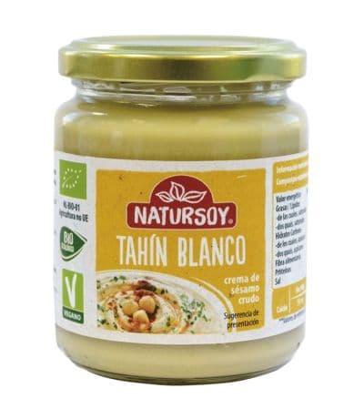 Tahin Blanco Bio Vegan 500g Natursoy