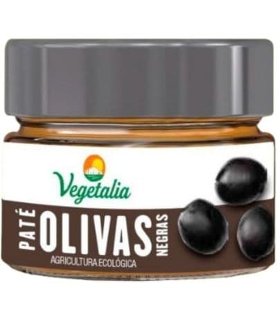 Pate Vegetal Olivas Negras Eco Vegan 100g Vegetalia
