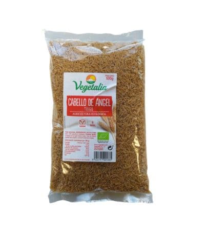 Fideos Cabello de Angel Trigo Duro Eco Vegan 500g Vegetalia