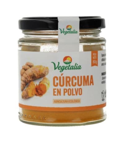 Curcuma en Polvo Eco Vegan 80g Vegetalia