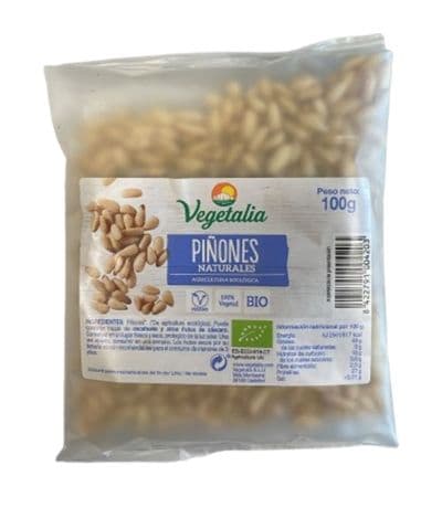 Piñones Naturales Pelados Bio 100g Vegetalia
